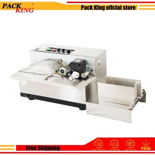 Solid Ink Roll Coding Machine Card Carton Plastic Bag Printer Automatic Produce Expiry Date Printing Codes Coder Free Shipping