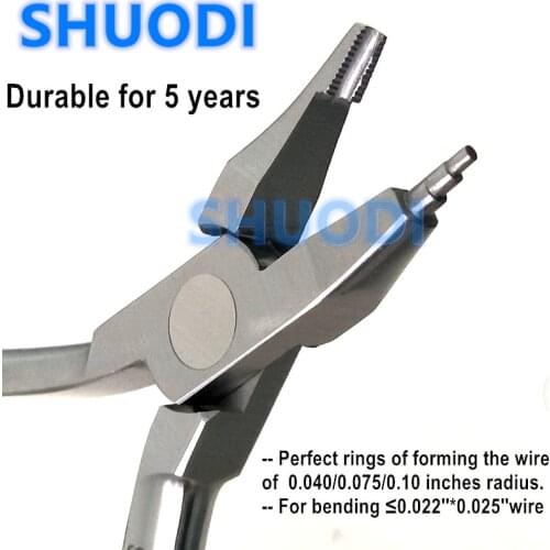Dental Orthodontic Omega Loop Bend Forming Plier Tweed Wire Bending Form Plier Dental Lab Laboratory Tool Autoclavable