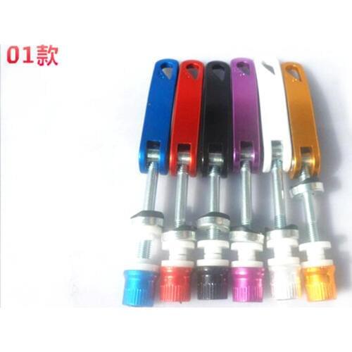 Q198 free shipping Bicycle seat tube extension quick release lever mounted shelves without holes MTB lengthened QR paragraph 01