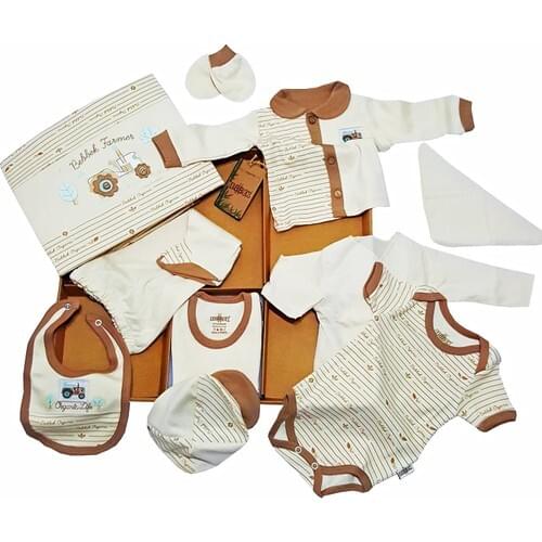 10 Piece Organic Licensed Baby Hospital Outlet Newborn Outfit Set