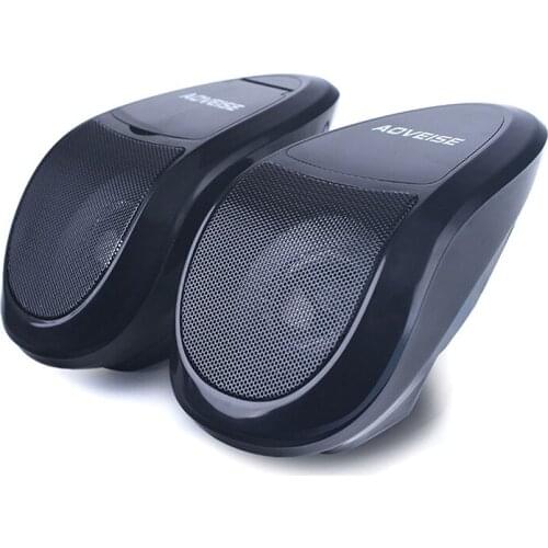 12V Motorcycle Bluetooth Speakers FM Radio Stereo MP3 Music Audio Player Waterproof Portable Trusted