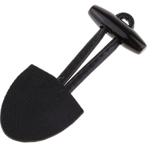 6 Pairs Vintage PU Leather Sewing Horn Toggle Buttons DIY Cloth Accessories