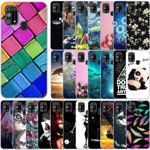 Case for Samsung Galaxy M31 Case Cover Silicone Phone Case for Samsung M31 Cover Case Candy Funda for Samsung Galaxy M31 Coque