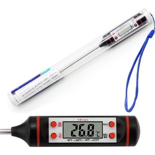 New Kitchen Digital Cooking Thermometer Food Meat Instant Read Thermometer Tools For BBQ Picnic Grill Food -50 To +300 Degree