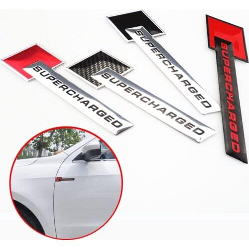 Car Styling Supercharged Turbo Boost Loading 3D Emblem Badge Sticker for Geely Vision SC7 MK CK Cross Gleagle GX7 SX7 Englon SC3