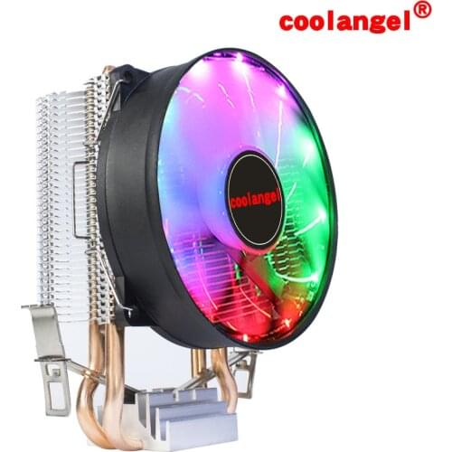 CPU Cooler Heat Pipes 90mm 4 Pin PWM RGB for Intel LGA 775 1155 1356 1366 2011 X79 X99 Motherboard AM4 AMD3 PC CPU Cooling Fan