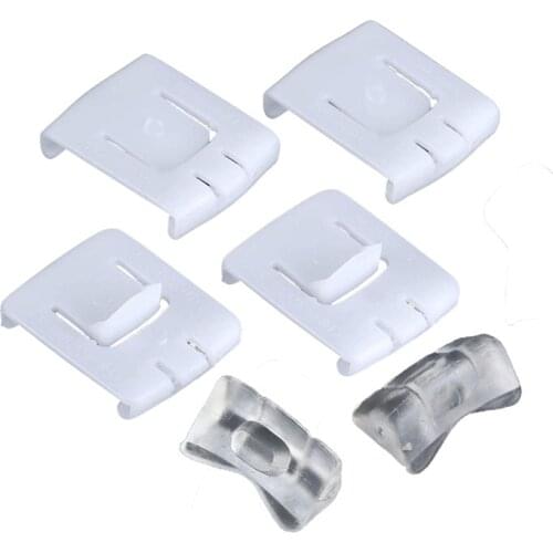 6 Piece Car Front Seat Rail Runner Centre Slider Guide 435881203A C10 For GOLF MK1 MK2 MK3 CORRADO SCIROCCO Plastic