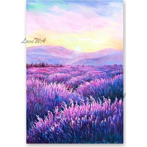 New Real Hand-painted Outdoor Landscape Canvas Wall Oil Painting Natural Scenery Art Paintings Canvas Artwork For Living Room