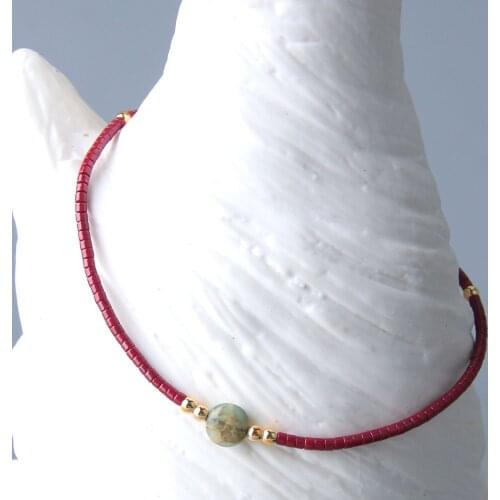 KELITCH Classic Miyuki Friends Beaded Seeds Bracelets Boho Natural Crystal Beads Bracelet Women Adjustable Jewelry 2021