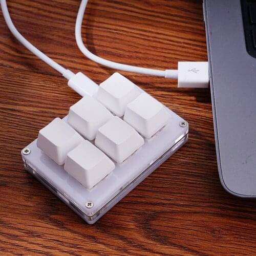 Portable mini 6 Keyboard DIY Shortcut Keyboard Mechanical Keyboard Gaming Keyboard sayodevice Programmable function Keyboard