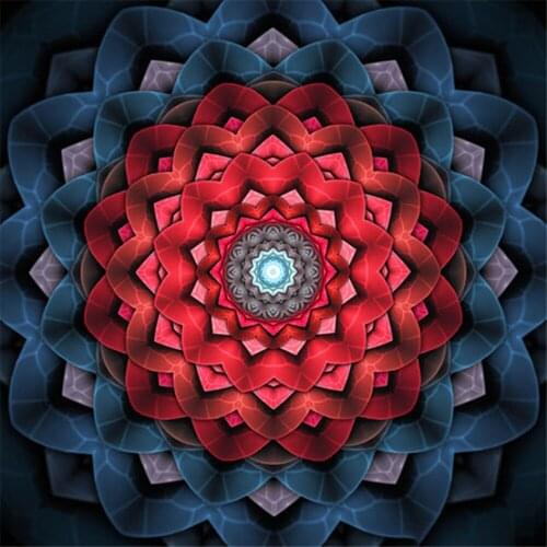 Mandala Religion DIY 11CT Embroidery Cross Stitch Kits Needlework Craft Set Cotton Thread Printed Canvas Home Dropshipping