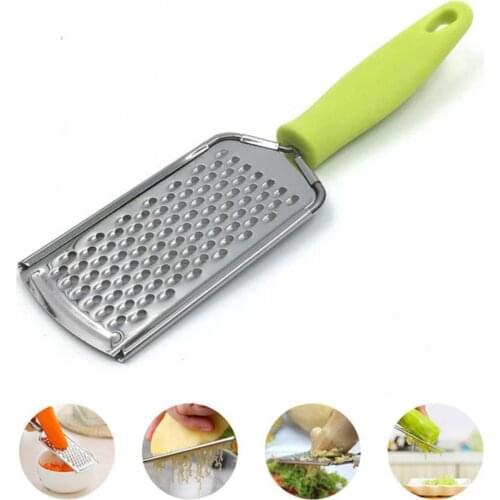 Stainless Steel Handheld Cheese Grater Multi-Purpose Kitchen Graters For Cheese Chocolate Butter Fruit Vegetable