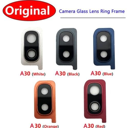 20Pcs/lot For Samsung A10 Camera Glass Lens Cover Replacement For Samsung A40 A30 A10 Rear Camera Glass Lens With Frame atacado