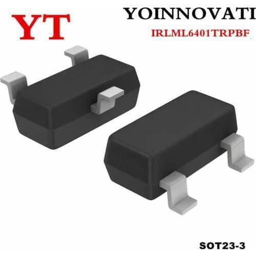 20pcs/lot IRLML6401TRPBF IRLML6401 MOSFET P-CH 12V 4.3A SOT-23 IC Best quality