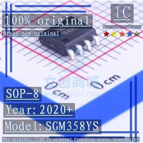 2020+ 100% Brand new original 10PCS-50PCS SGM358YS SGM358YS/TR SOP-8 Operational Amplifier