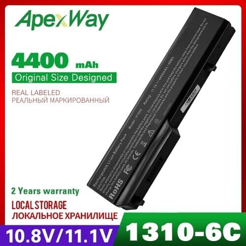 4400mAh battery for DELL Vostro 1310 1320 1510 1520 1521 2510 K738H 0K738H 0N950C G274C K738H N950C N956C N958C T112C T114C