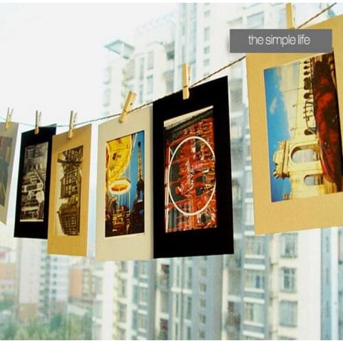 DIY Baby Photo Frame7 Boxes 7 Inch Paper Photo Frames For Pictures Vintage Romantic Frame Photo Wedding Photo Frame Wall