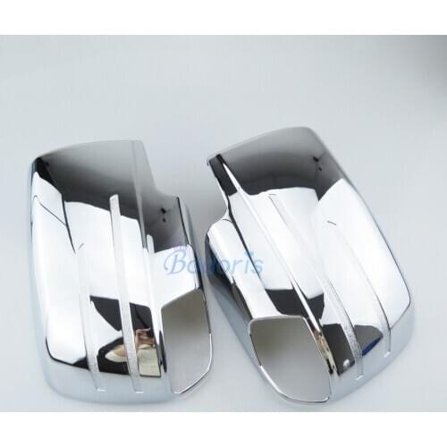 Chrome Rearview Mirror Cover Side Wing Cap Shell Case Garnish Moulding Trims 2012-2015 For ISUZU DMAX D-MAX D MAX Accessories