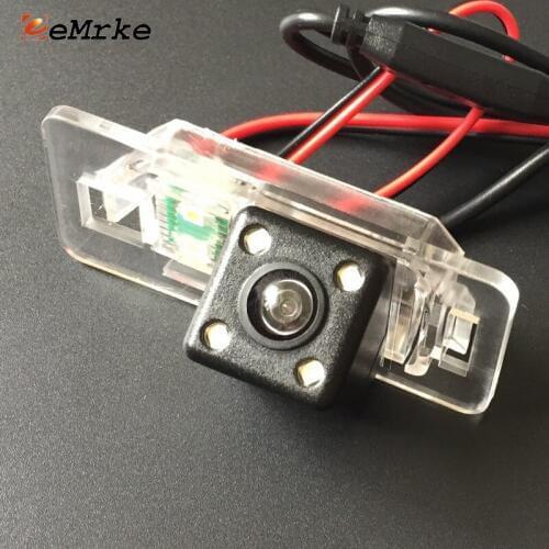 EEMRKE 4 8 12 LED CCD HD Car Rear View Backup Cameras Reverse Parking Camera for BMW 3 E46 E90 E91 E92 5 E39 E60 E61 X5 E53 E70