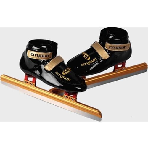 CITYRUN Short Track Indoor Field Inline Speed Skates Shoes 380 410 430mm Blade Knife Race Ice Skating Sneaker Asia Light Weight