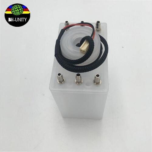 Best price! printer ink sub tank Eco solvent printer 6 holes sub ink tank with level sensor for Myjet Allwin Human printers