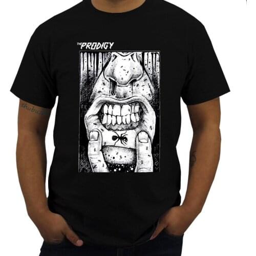 THE PRODIGY FAT LIP HARDCORE TECHNO DANCE INDUSTRIAL BAND black men T-SHIRT summerT Shirts o-neck tops