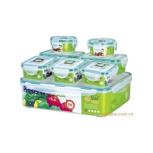 Eight-piece set of crisper 8 piece set of crisper