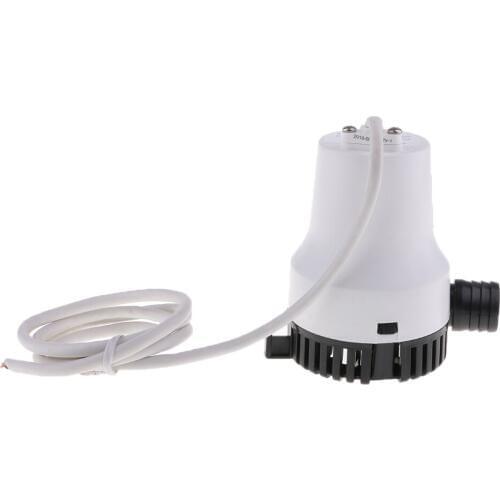 Stainless Steel 12V 1000GPH Submersible Bilge Water Pump Yacht 3/4'' Outlet
