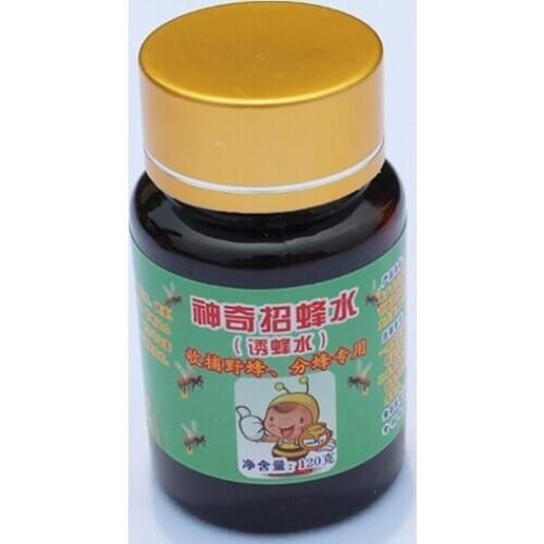 Honeybee lure water for collecting wild bees separating colony bee trapping tools