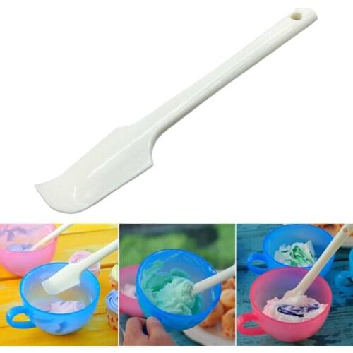 Silicone Cake Arc Palette Scraper Cake Cream Butter Spatula Mixing Scraper Brush Fondant Cake Tools