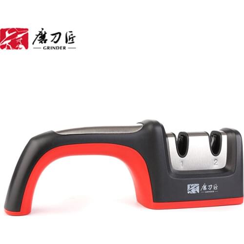 GRINDER TG1802 knife sharpener adjustable angle sharpener two- stage fine grinding carbon steel ceramic sharpening system