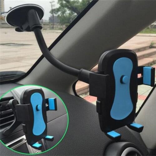 Universal Car Windshield Phone Holder Bracket Mount Cup Holder Car Mount Mobile Suction Windshield Phone Locking Car-Accessories