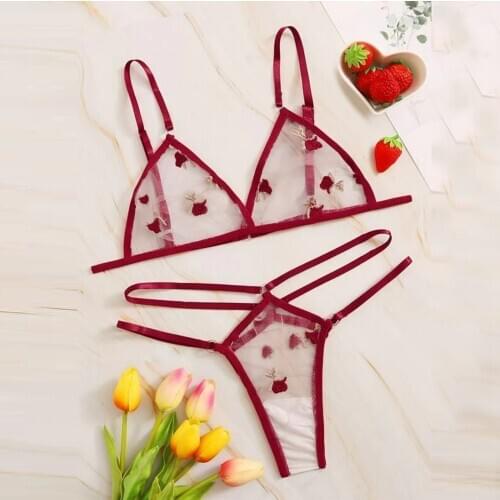 Womens Erotic Underwear 2021 Sexy-Lingerie Femme Lace Temptation Pajamas Sleepwear Sets Underwear Nightwear женские пижамы