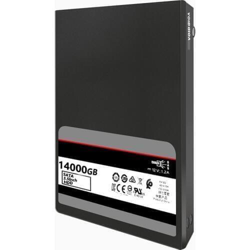 02312HPC Hard Disk Drive HDD 14TB SATA 6Gb/s 7.2K rpm 3.5inch(3.5inch Drive Bay) Three Year Warranty