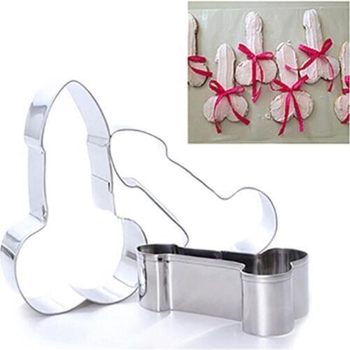 3Pc/Set Stainless Cute Cookie Cutter Mold Baking Biscuit Fondant Cake Mould Decoration Tools