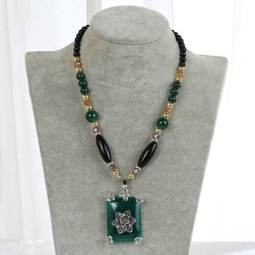 Elegant Water Drop Rhinestone Long Necklace Women Bijoux Fashion Simple Sweater Pendant Jewelry Accessories