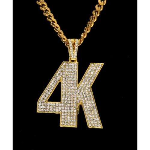 EMPMUSDAN Gold Pendants