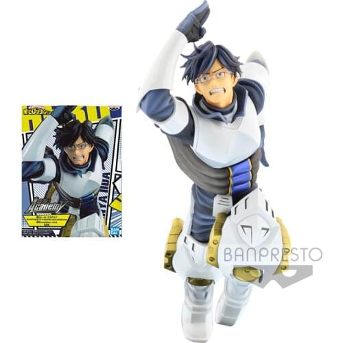 Bandai My Hero Academia Anime Figure Banpresto COLOSSEUM TENYA IIDA Genuine Model Figurine Action Toy Figure Toys for Boys