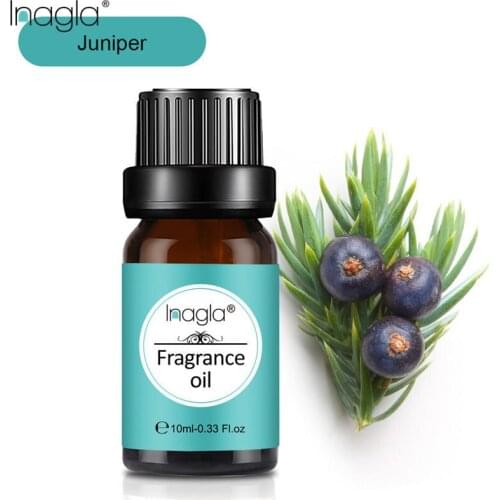 Inagla Juniper Fragrance Essential Oils 10ml Pure Plant Fruit Oil For Aromatic Aromatherapy Diffusers Cucumber Ginger Lime Oil
