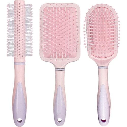 1Pcs Hair Brush Marble Massage Comb Shower Detangling Hair Styling Tool Brush Scalp Paddle Brush Tangle Hair Brush Wig Hair Comb