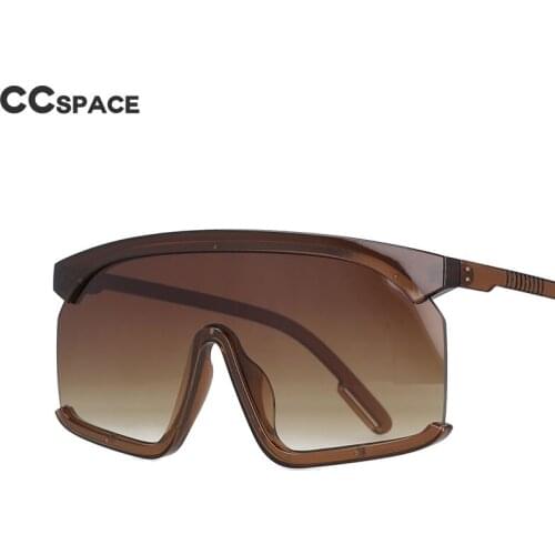 51076 Big Size Goggle Sunglasses Conjoined Lens Women Men Fashion Shades UV400 Vintage Glasses