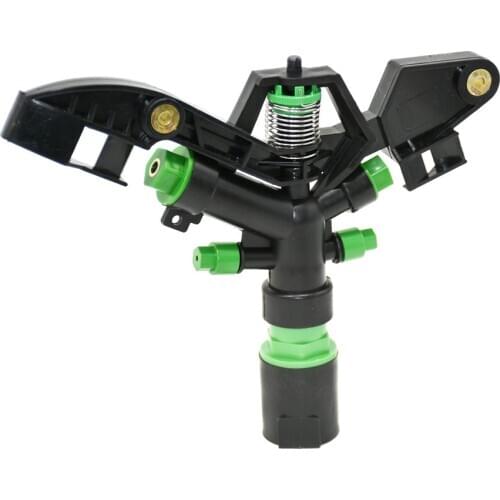 1" Female Thread 360° Rotating Long Rocker Sprinkler Garden Farm Orchards Greenhouse Irrigation Nozzles