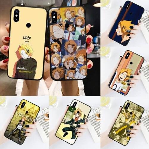 Denki Kaminari My hero academia Phone Case For Xiaomi Redmi note 7 8 9 t k30 max3 9 s 10 pro lite