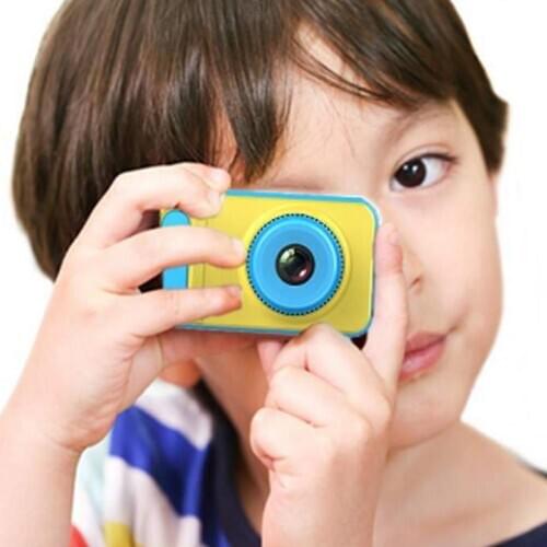 Childrens Mini Digital Camera 2 Inch Cartoon Cute Camera Toys Children Birthday Gift 1280P Toddler Toys Camera