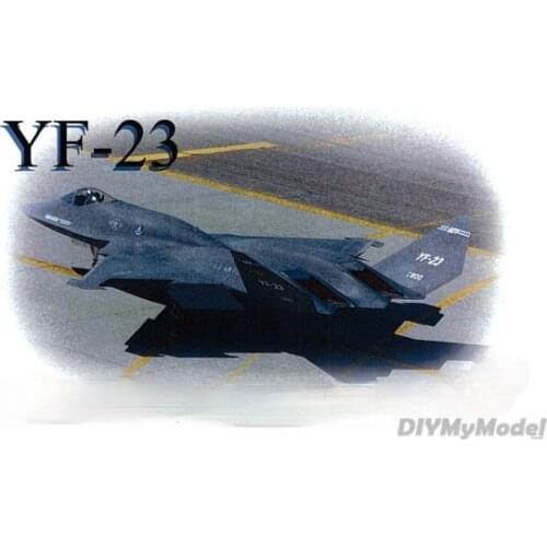 DIYMyModeI USA YF-23Black Widow DIY Handcraft Paper Model KIT Handmade Toy Puzzles Gift Movie props