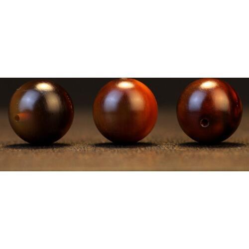 Handcrafted Brown Yak Horn Round Beads Natural Yak Horn Malas Markers Tibetan Malas Accessories Beads