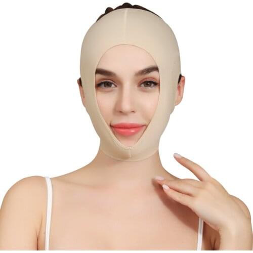 Reusable Breathable Anti Wrinkle Slimming Bandage V Face Lifting Firming Sleep Mask Washable Effective Face Shaping Belt