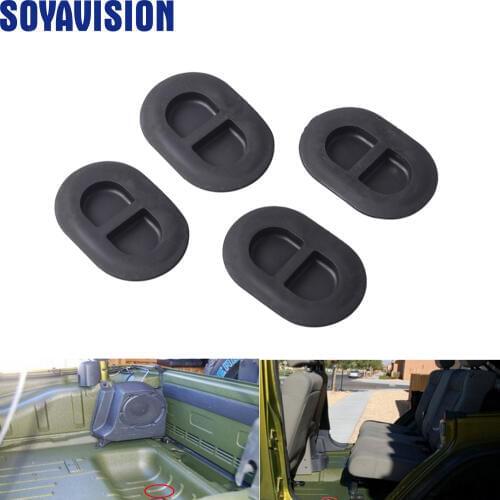 Floor Pan Plug Rear Floor Pan Body Plug Small Rubber Plug 68194821AA 2014-2018 For Jeep Wrangler JK JL Accessories