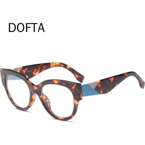DOFTA Acetate Optical Eyeglasses Women Vintage Cat Eye Oversized Spectacles For Lady Prescription Eyewear Glasses Frame 5338