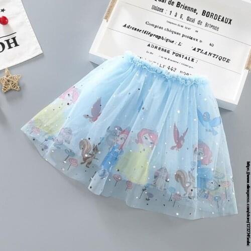 Disney Girls Mickey Mouse Tutu Skirt Dress Sofia Princess Outfits Fluffy Bebes Ballet Skirts Infant Clothing Dress